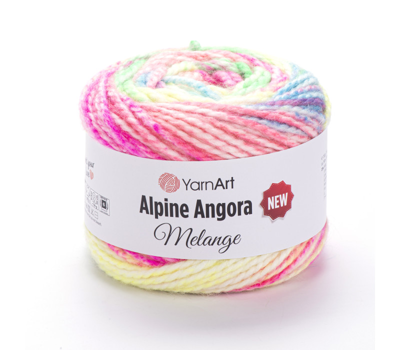 Пряжа YarnArt Alpine Angora Melange New 6416