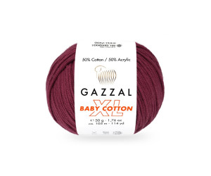 Пряжа Gazzal BabyCotton XL 3442