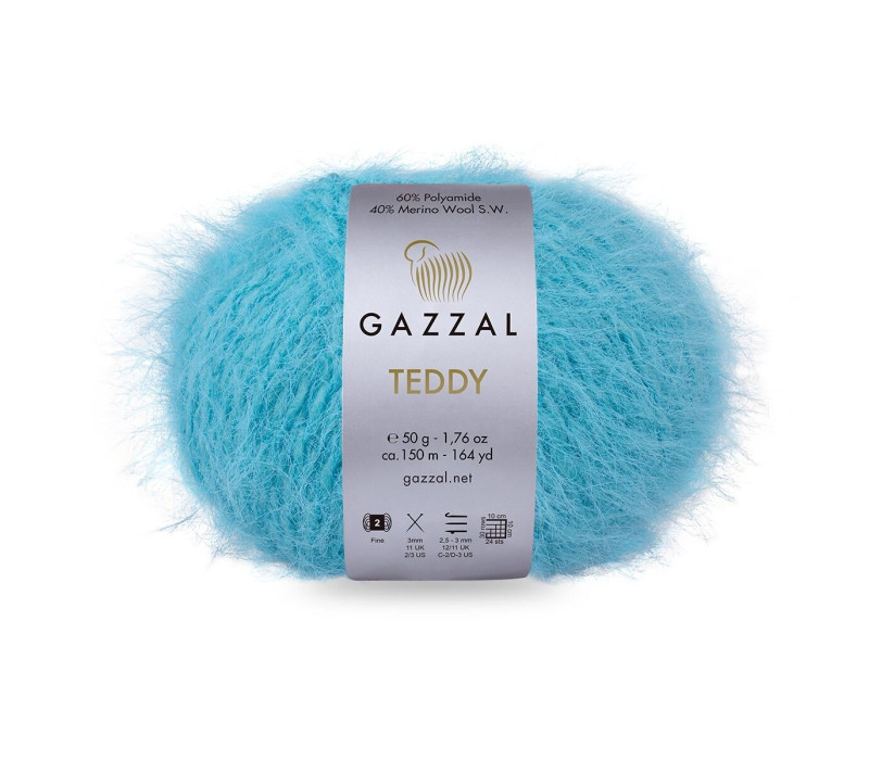 Пряжа Gazzal Teddy 6557