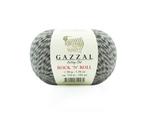 Пряжа Gazzal Rock'n'Roll 13954