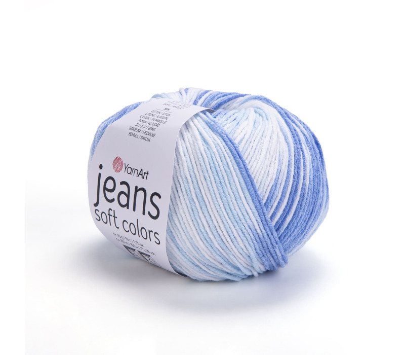 Пряжа YarnArt Jeans Soft Color 6213 Пряжа YarnArt Jeans Soft Color 6213