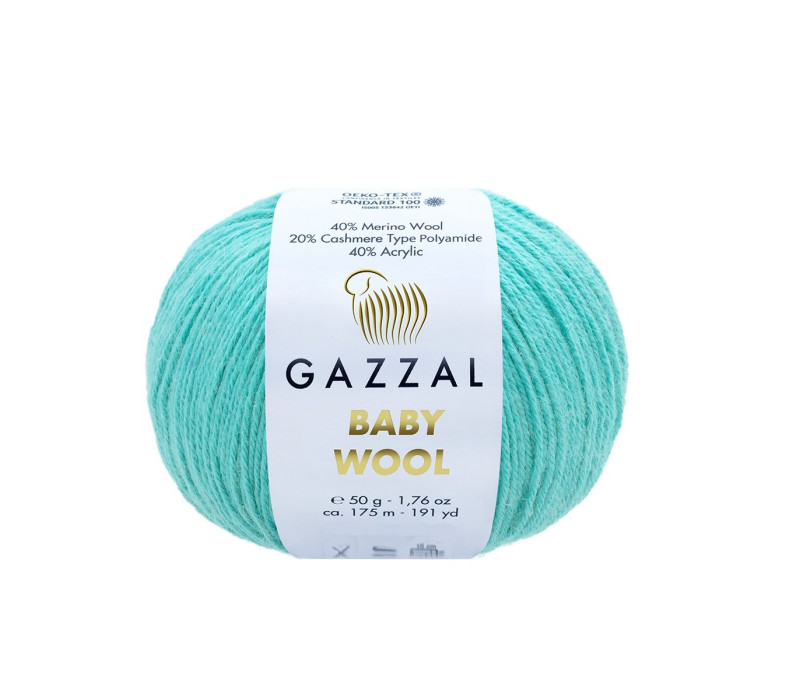 Пряжа Gazzal Baby Wool 820 Пряжа Gazzal Baby Wool 820