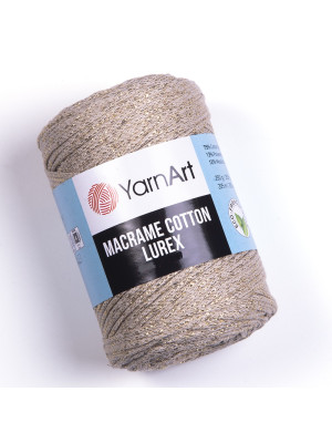 Пряжа YarnArt Macrame Cotton lurex 735