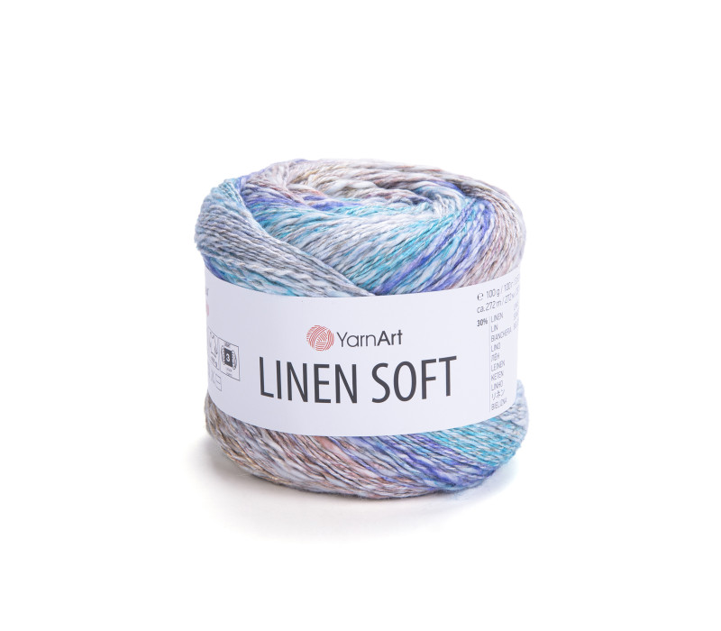 Пряжа YarnArt Linen Soft 7402