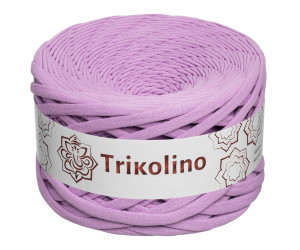 Пряжа трикотажная 7-9 мм "Trikolino" 100м. Светло-лиловый
