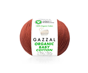 Пряжа Gazzal Organic Baby Cotton 445
