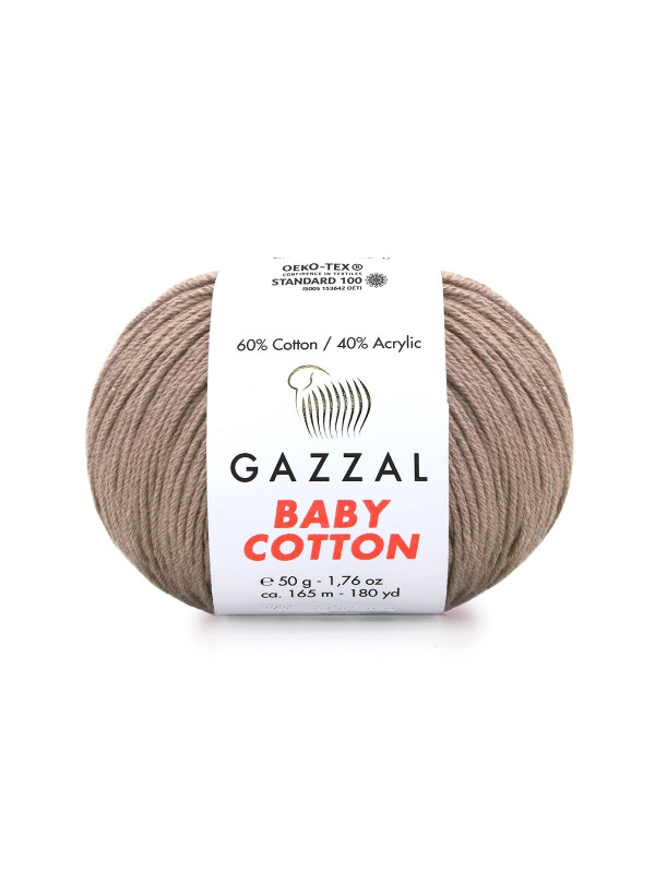 Пряжа Gazzal BabyCotton 3434