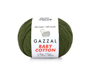 Пряжа Gazzal BabyCotton 3463