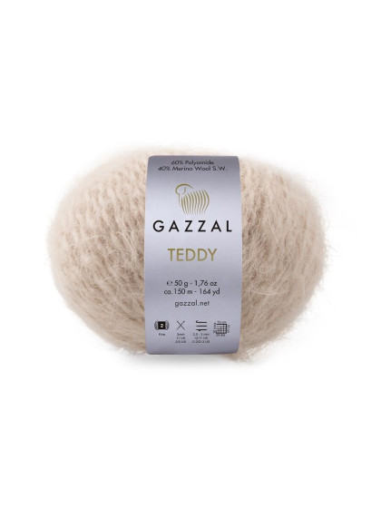 Пряжа Gazzal Teddy 6534