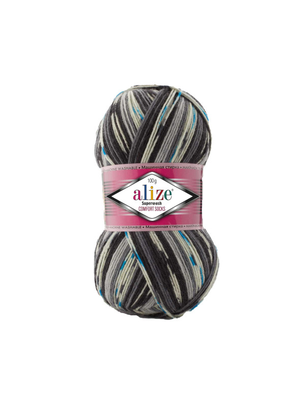 Пряжа Alize Superwash 100 7650