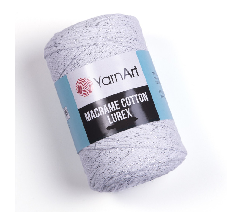 Пряжа YarnArt Macrame Cotton lurex 720