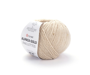 Пряжа Yarnart Alpaca Gold Paillettes 9302