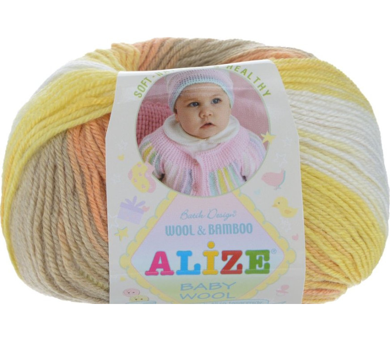 Пряжа Alize Baby Wool Batik 4797