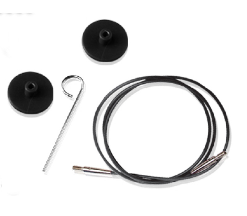 Кабель для круговых спиц фиолетовый 60см KnitPro 10501 Кабель для круговых спиц фиолетовый 60см KnitPro 10501