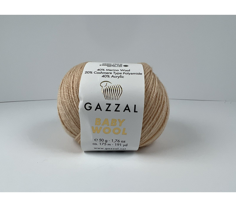 Пряжа Gazzal Baby Wool 839 Пряжа Gazzal Baby Wool 839