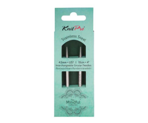 Спиці розбірні 4,5мм 10см Mindful Collection KnitPro 36176