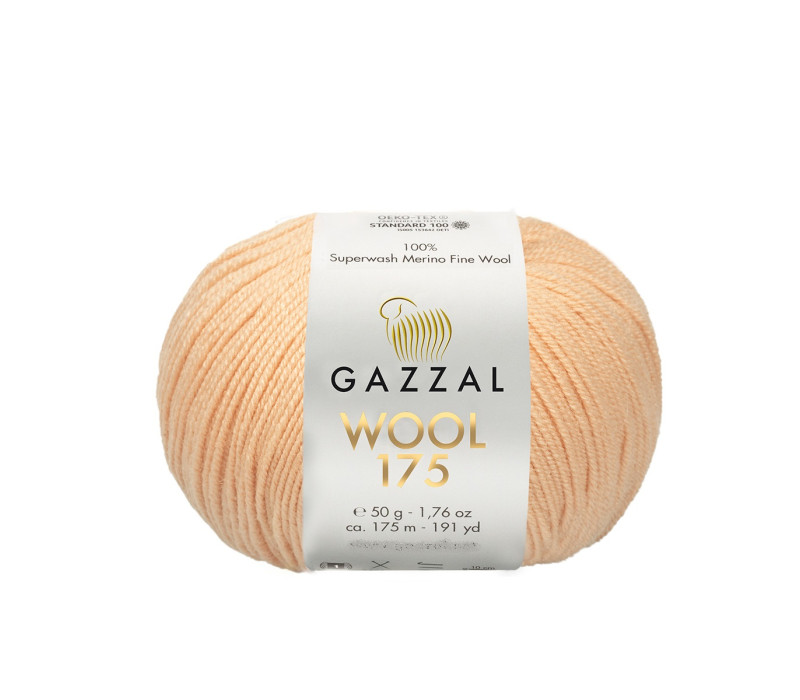 Пряжа Gazzal Wool 175 341