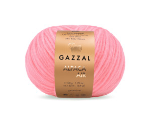 Пряжа Gazzal Alpaca Air 85