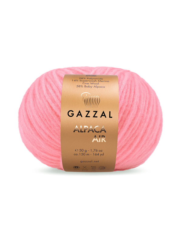 Пряжа Gazzal Alpaca Air 85