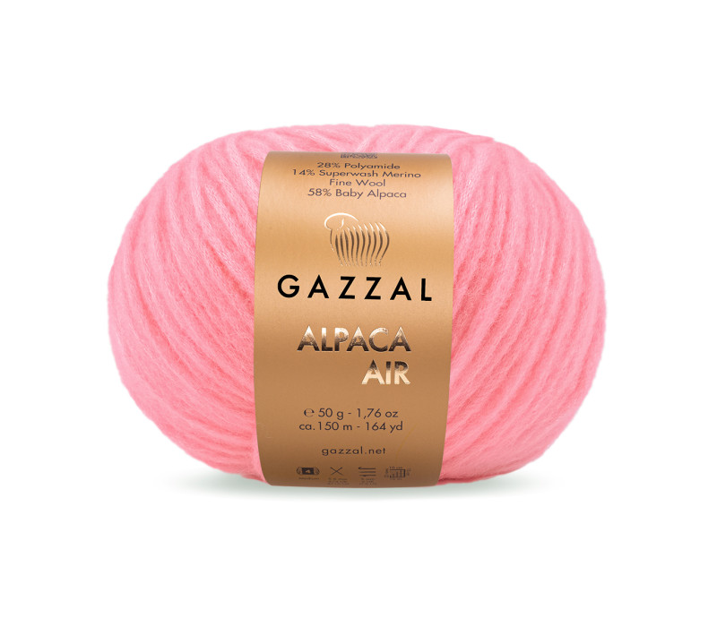 Пряжа Gazzal Alpaca Air 85 Пряжа Gazzal Alpaca Air 85