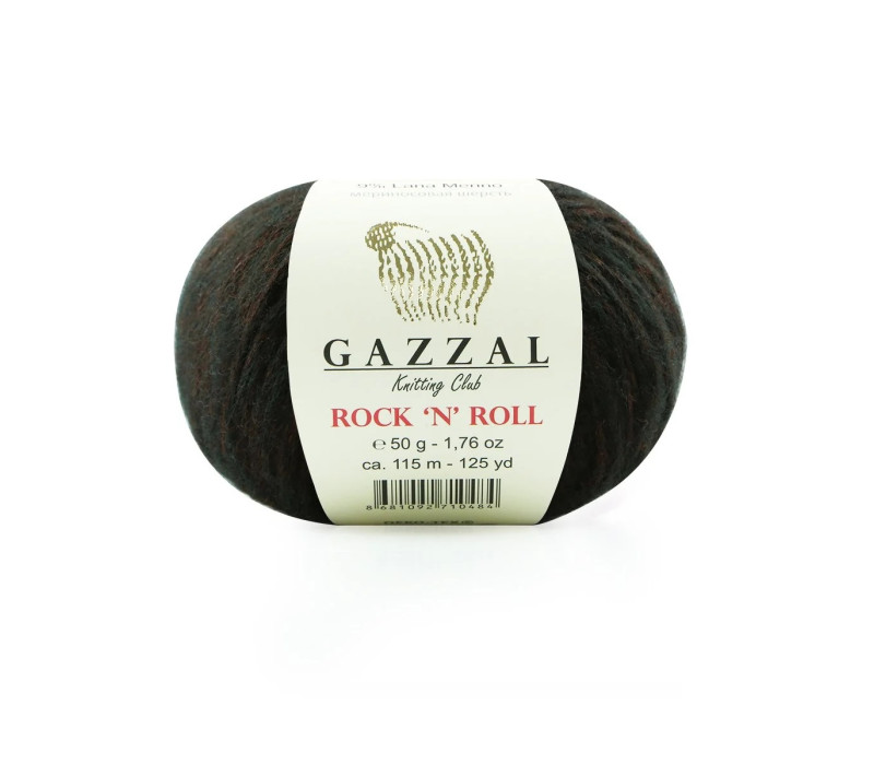 Пряжа Gazzal Rock'n'Roll 13189 Пряжа Gazzal Rock'n'Roll 13189