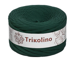 Пряжа трикотажная 7-9 мм "Trikolino" 100м. Зеленый мох