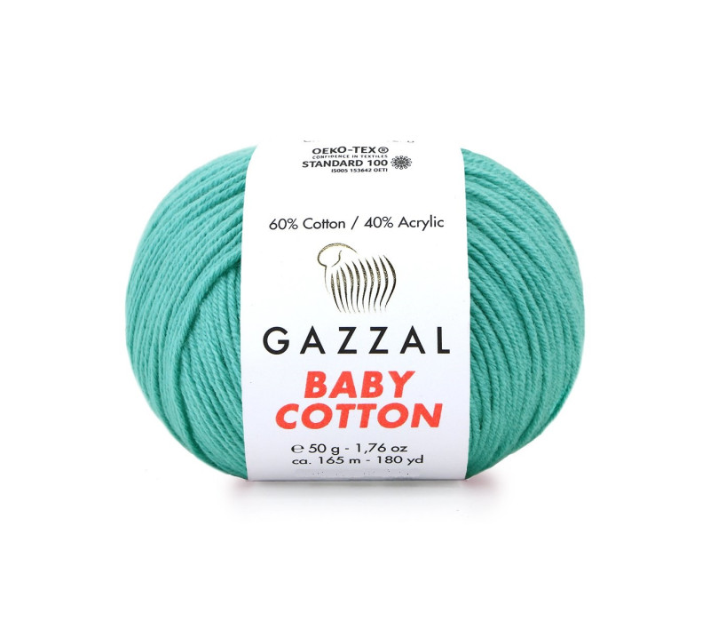 Пряжа Gazzal BabyCotton 3426