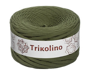 Пряжа трикотажная 7-9 мм "Trikolino" 100м. Хаки