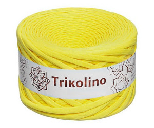 Пряжа трикотажная 7-9 мм "Trikolino" 100м. Зеленый лимон