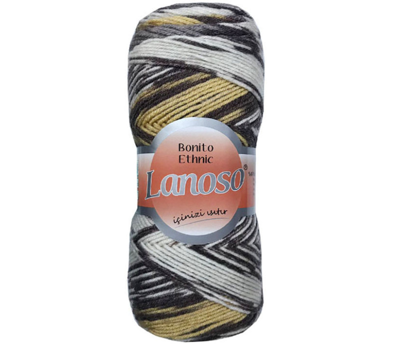 Пряжа Lanoso Bonito Ethnic 1217 Пряжа Lanoso Bonito Ethnic 1217