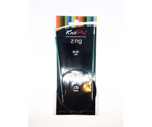 Спиці кругові 3мм 60см Zing KnitPro 47095