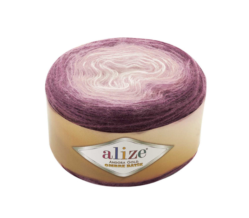 Пряжа Alize Angora Gold Ombre Batik 7244 Пряжа Alize Angora Gold Ombre Batik 7244