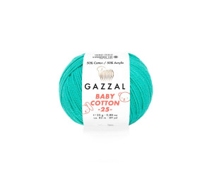 Пряжа Gazzal BabyCotton 25 цвет 3426