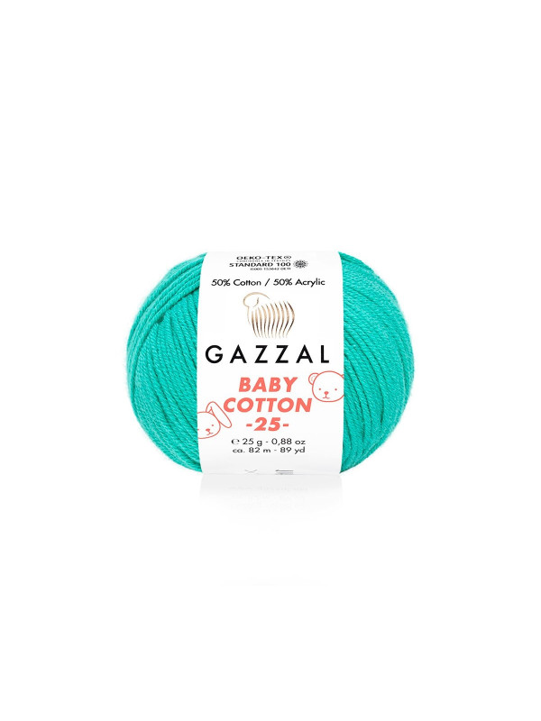 Пряжа Gazzal BabyCotton 25 цвет 3426