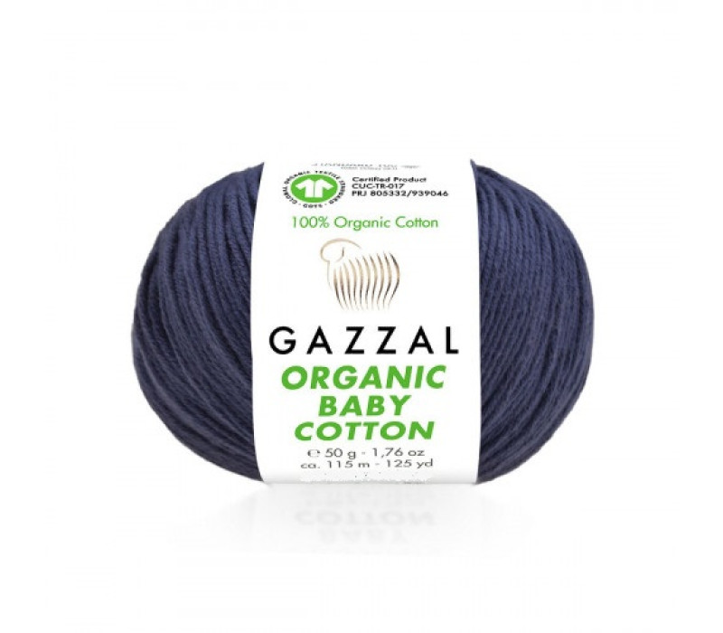 Пряжа Gazzal Organic Baby Cotton 450 Пряжа Gazzal Organic Baby Cotton 450