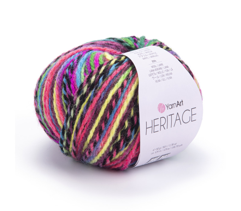 Пряжа YarnArt Heritage 340 Пряжа YarnArt Heritage 340
