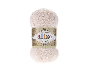 Пряжа Alize Diva 382 Powder