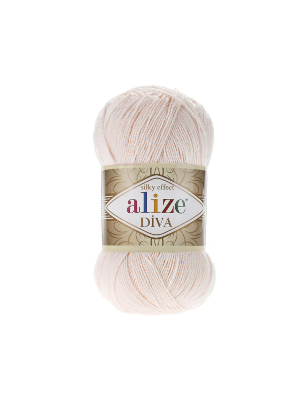 Пряжа Alize Diva 382 Powder