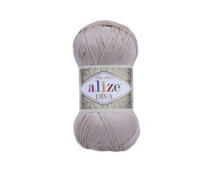 Пряжа Alize Diva 382 Powder