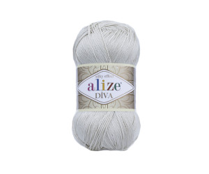 Пряжа Alize Diva 383 Stone