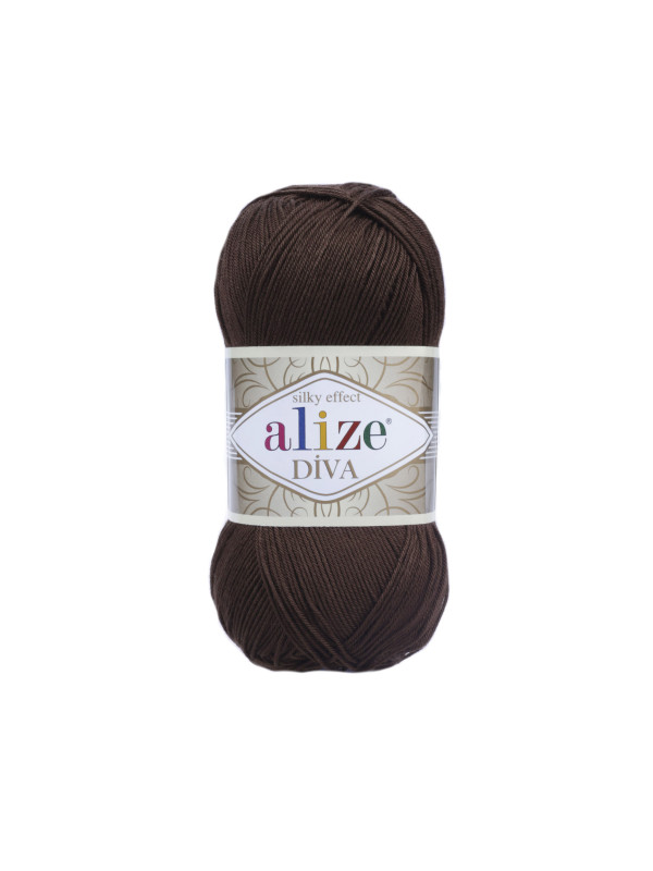 Пряжа Alize Diva 26 Brown