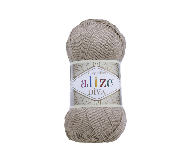 Пряжа Alize Diva 167 Beige