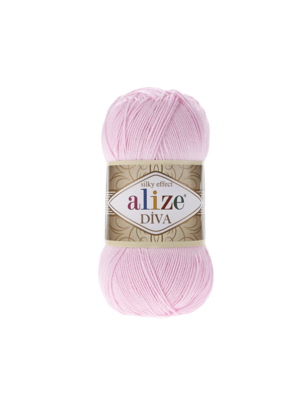 Пряжа Alize Diva 185 Baby pink