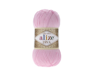 Пряжа Alize Diva 291 Pink
