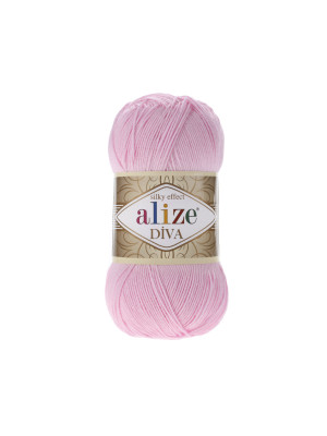 Пряжа Alize Diva 291 Pink