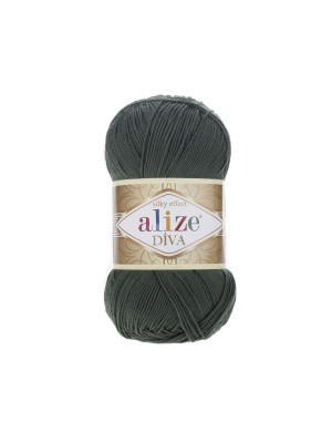 Пряжа Alize Diva 131 Khaki