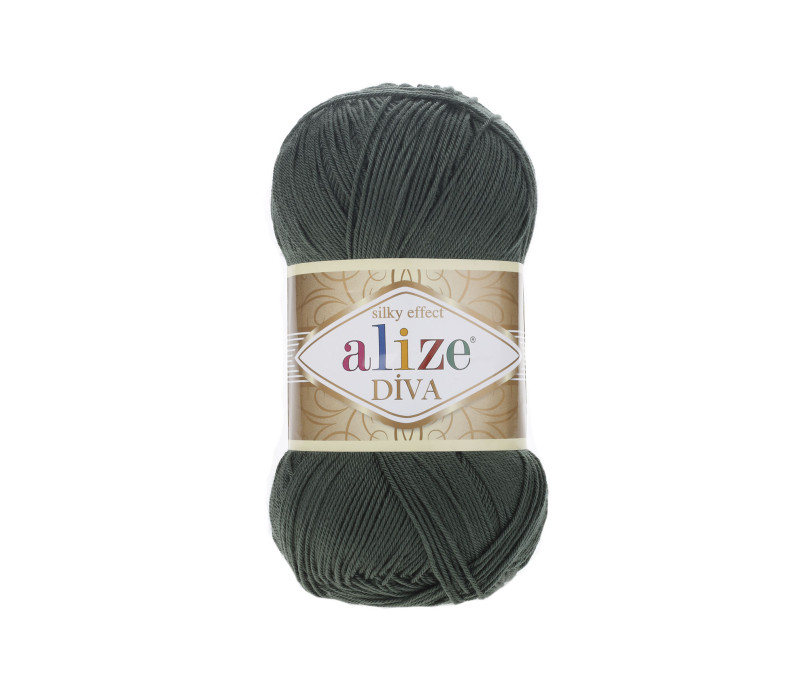 Пряжа Alize Diva 131 Khaki