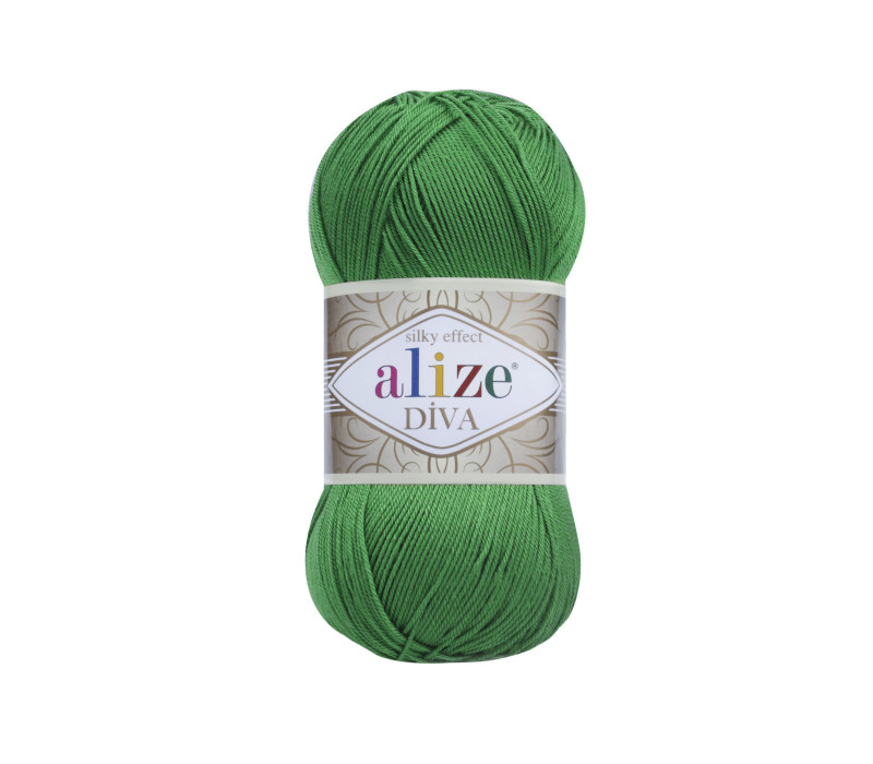 Пряжа Alize Diva 123 Emerland