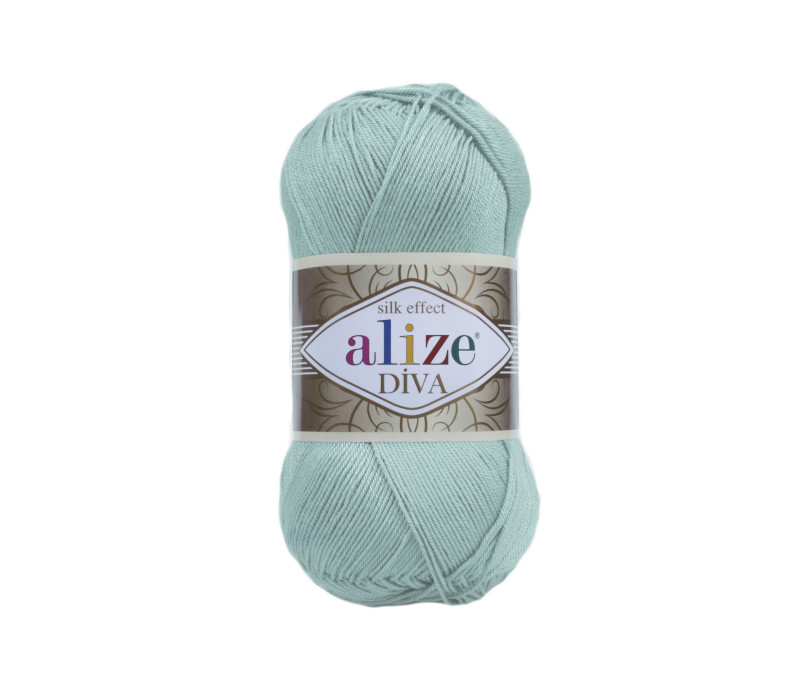Пряжа Alize Diva 463 Light Aqua Пряжа Alize Diva 463 Light Aqua