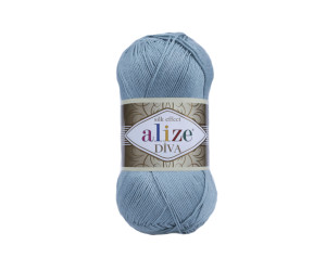 Пряжа Alize Diva 463 Light Aqua